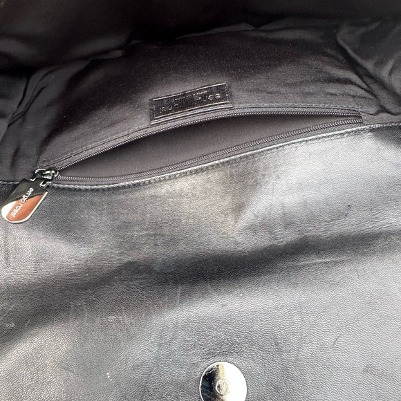 Sergio Rossi Black Leather purse - Picture 11 of 13